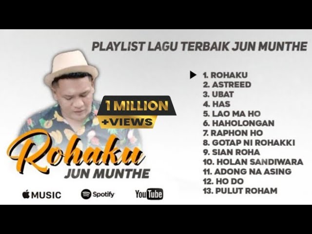 Jun Munthe | 1 Jam Full Album Lagu Pop Batak Terbaik 2023 | Kumpulan Lagu Batak Populer (2024) | Watch on Movi47