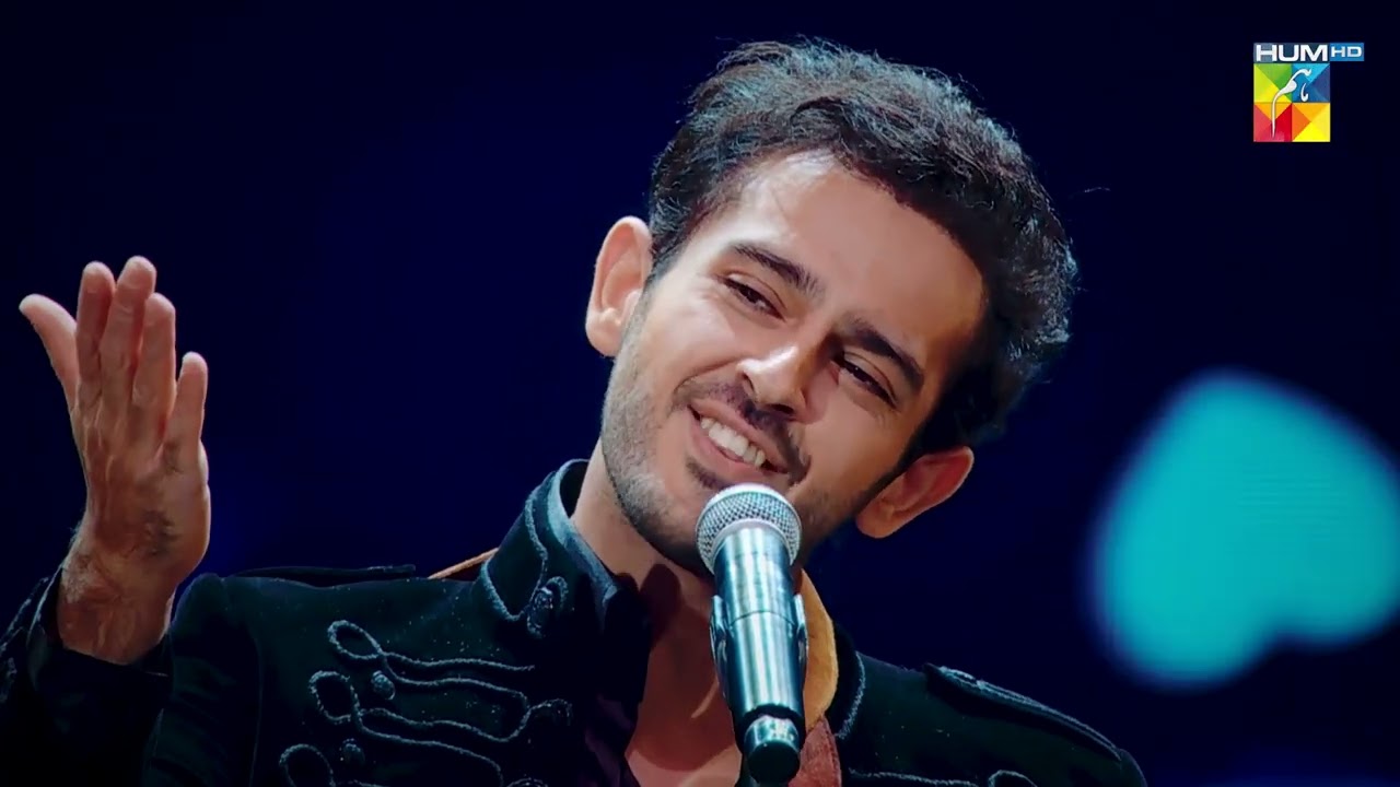 Azaan Sami Khan - Best Performance - 8th Kashmir HUM Awards 2023 - HUM TV background