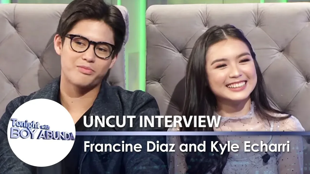 Kyle Echarri and Francine Diaz | TWBA Uncut Interview (2019) | Watch on Movi47