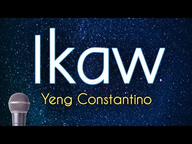 IKAW - Yeng Constantino (KARAOKE VERSION) background