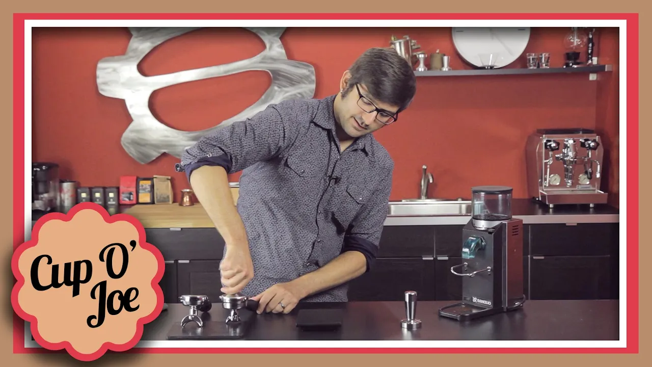 Tips & Tricks For A Better Espresso Tamp | Cup O' Joe background