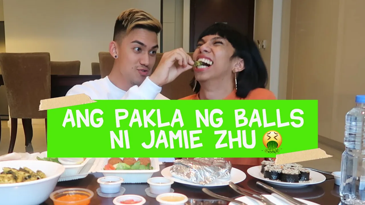 VEGAN MUKBANG WITH JAMIE ZHU (KASUKA OPO!!)