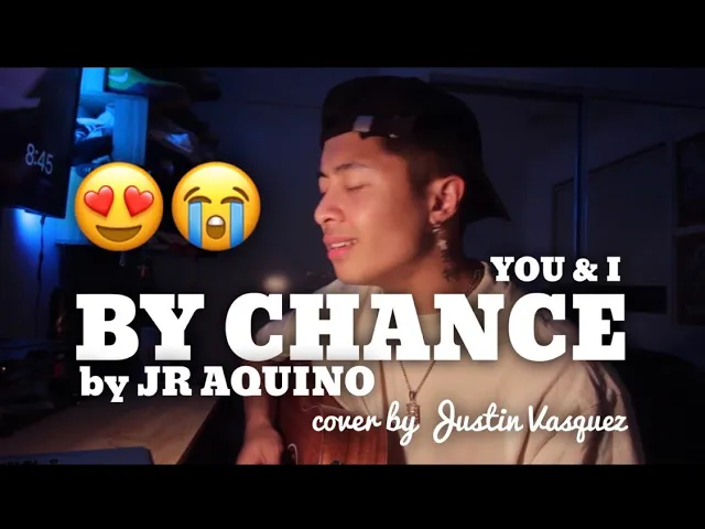 By Chance x Cover by Justin Vasquez background