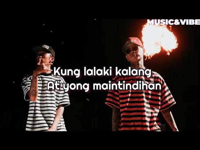 Kung Lalaki Ka Lang - Skusta Clee, John Roa, Emcee Rhenn, Flow G (Lyrics) background