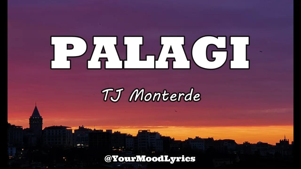 Palagi - TJ Monterde (Lyric Video) | @dhorynmarimon background