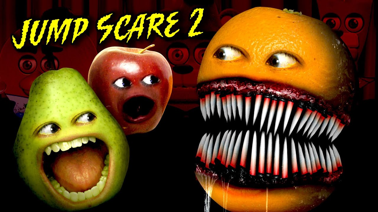 Annoying Orange - Jump Scare #2: Fruity FazPear's Pizza | #Shocktober background