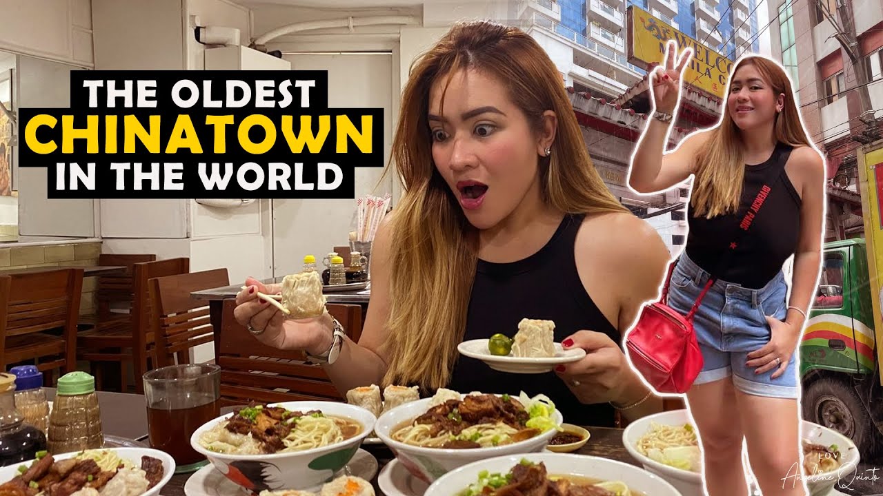 BINONDO FOODTRIP + FENG SHUI GUIDE | Love Angeline Quinto — like IGNORING PRANK! | Love Angeline Quinto but older