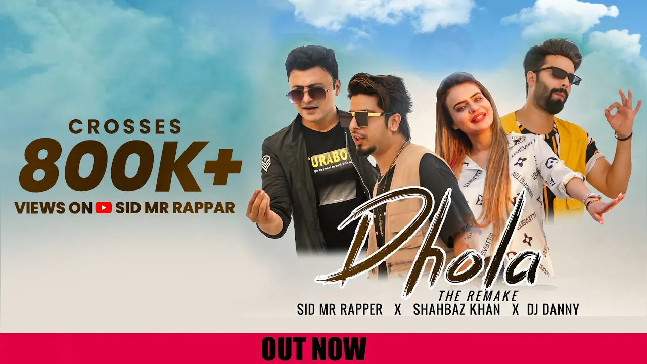 DHOLA (Cover) | Sid Mr Rapper | Shahbaz Khan | Dj Danny | Dolly Fashion Icon background
