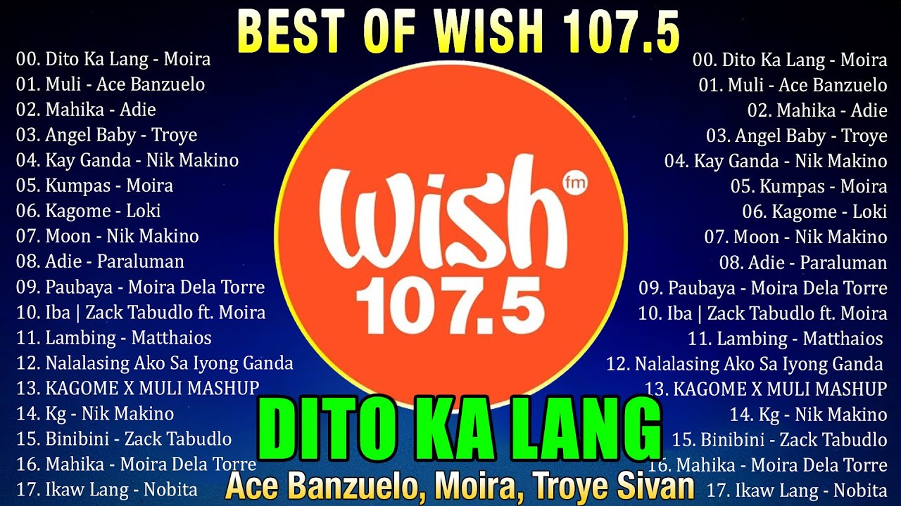 Diti Ka Lang 1 HOUR_Moira Dela Torre🎇Opm love song tagalog 2022🎇Adie & Zack #Opm2022 Nov 26, 2022