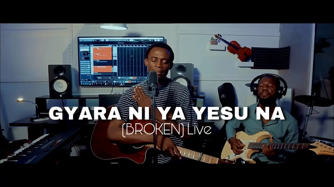 GYARA NI YA YESU NA (BROKEN) - LIVE FEATURING KAESTRINGS AT A TIGHT STUDIOS KADUNA
