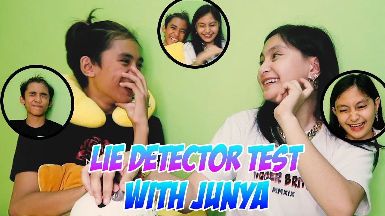 LIE DETECTOR TEST WITH JUNYA ( SOBRANG LAUGHTRIP ) | PRINCESS THEA background