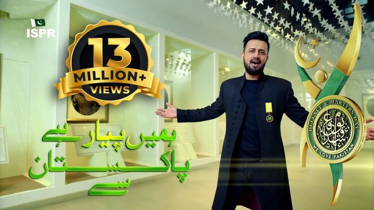 Hamain Pyar Hai Pakistan Sae | Atif Aslam | Defence Day 2018 (ISPR Official Song) background