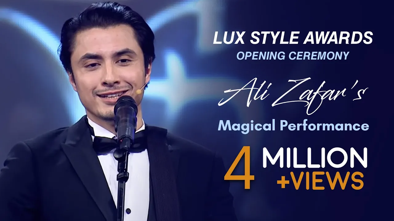 Ali Zafar Lux Style Awards Opening Ceremony Magical Performance background