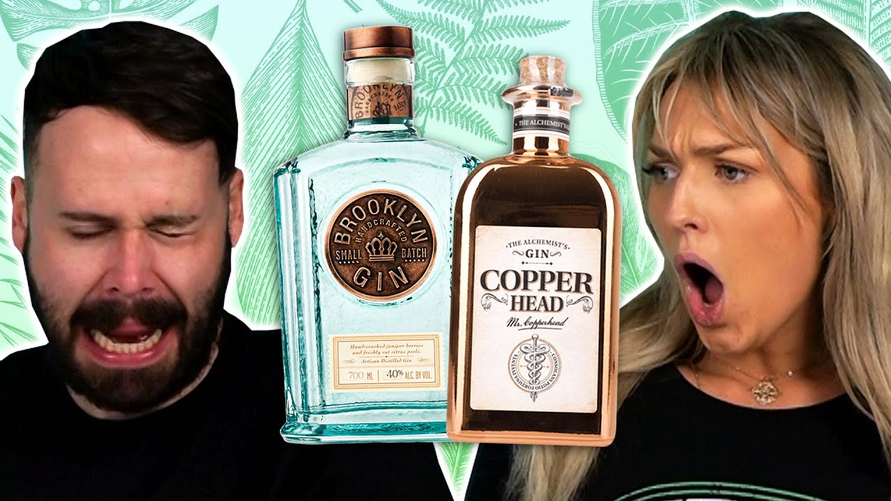 Irish People Try Gin From Around The World background