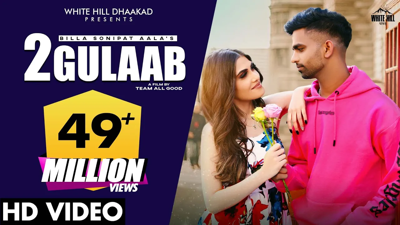 2 Gulaab (Official Video) BILLA SONIPAT ALA | Guri Nimana | Haryanvi Songs Haryanavi 2021 background