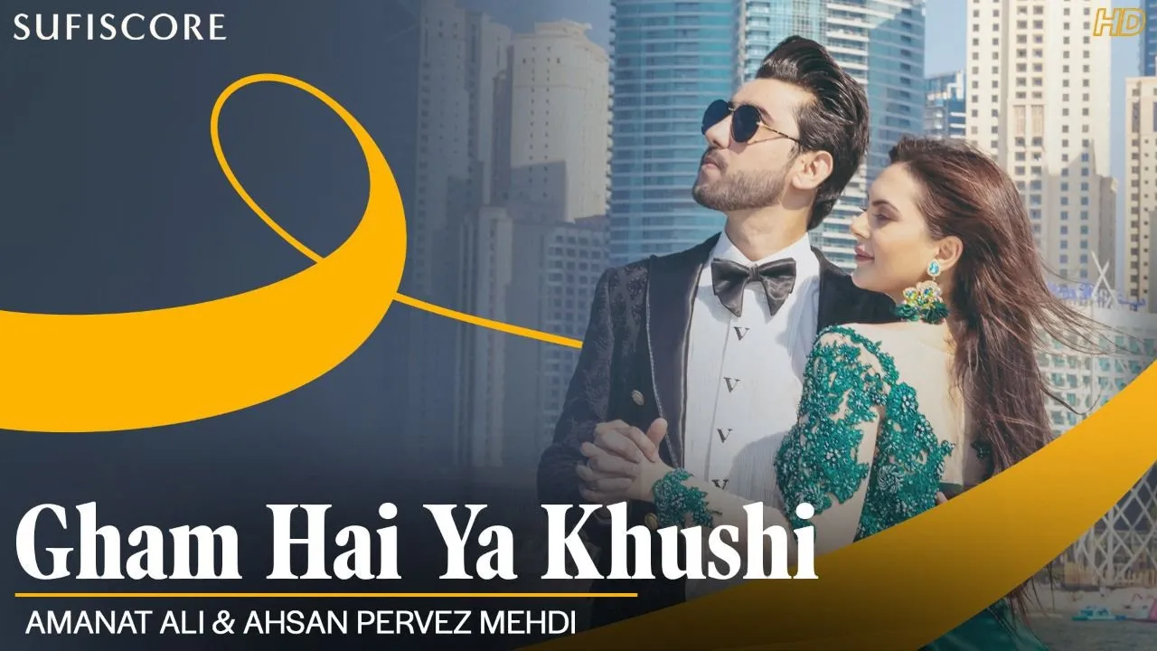 Gham Hai Ya Khushi | Amanat Ali | New Melodious Romantic Song | Sufiscore background