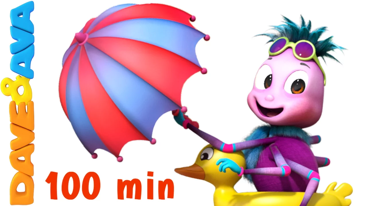 Itsy Bitsy Spider | Popular Nursery Rhymes Collection for Children by Dave and Ava background