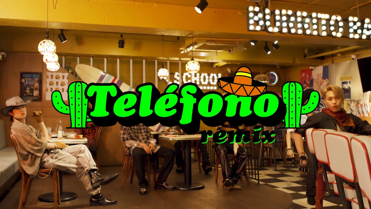TELÉFONO Remix (Lyric Video) - pH-1, HAON, Woodie Gochild, Jay Park, Sik-K, TRADE L, Big Naughty background