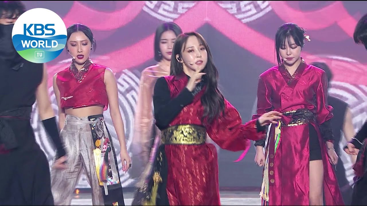 MAMAMOO(마마무) - Maria + AYA (2020 KBS Song Festival) I KBS WORLD TV 201218 background