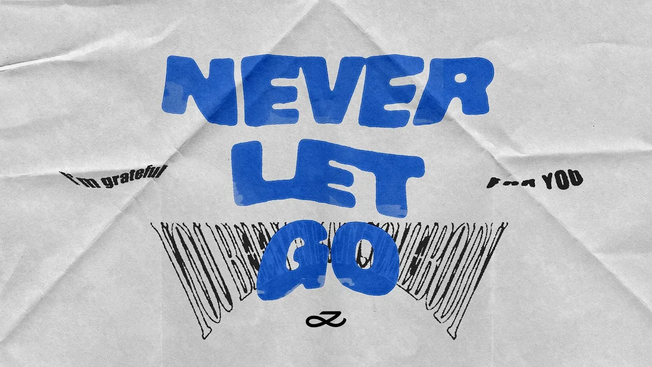 정국 (Jung Kook) 'Never Let Go' Lyric Video background