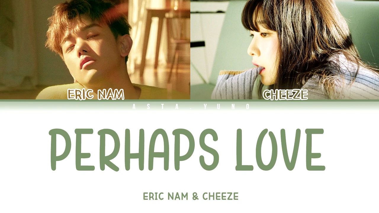 Eric Nam, CHEEZE (에릭남, 치즈) - PERHAPS LOVE (사랑인가요) (Prod.By 박근태) LYRICS (Color Coded/Han/Rom/Eng/가사)