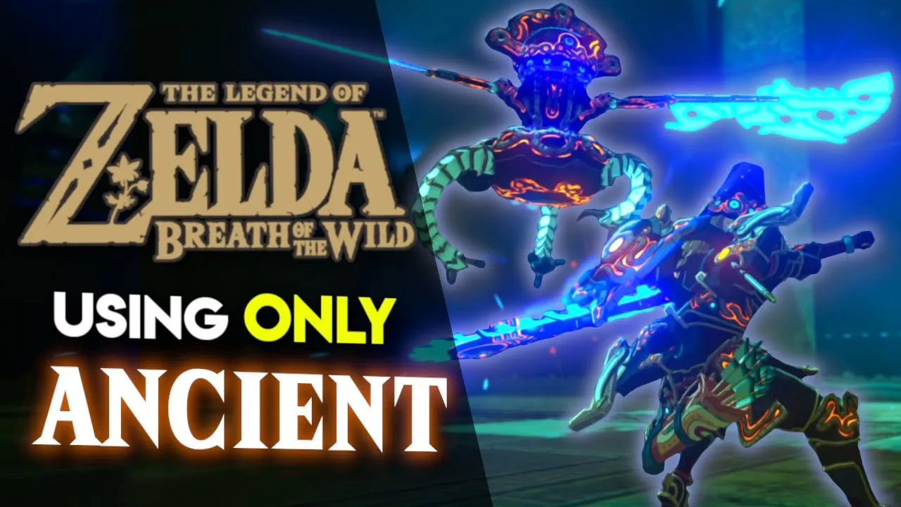 Can you BEAT Breath of the Wild using ONLY Ancient Gear