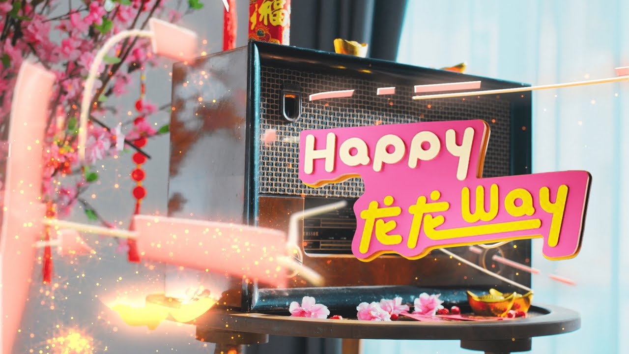 Astro 2024 贺岁主题曲《Happy龙龙Way》MV background