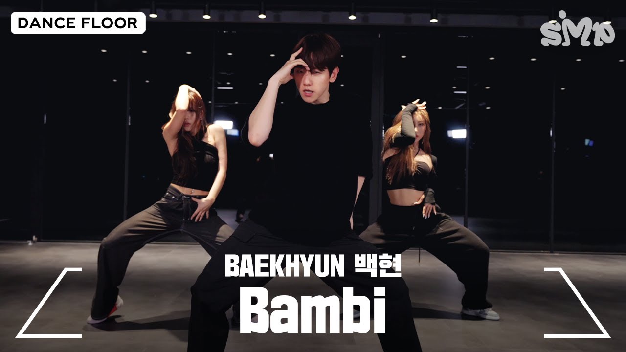 BAEKHYUN 백현 ‘Bambi’ Dance Practice background