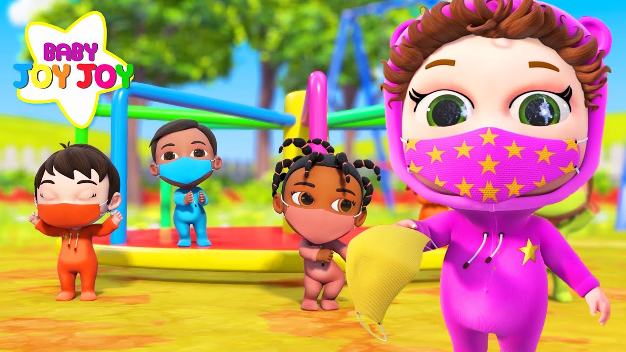 Put On Your Mask | Baby Joy Joy | Kids songs