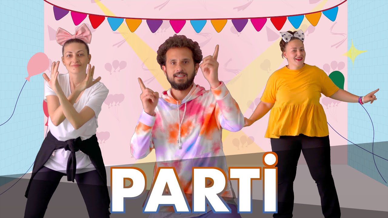 Bam Bam Tam Çocuk Şarkıları - PARTİ - DANS ET DUR!!! /Eğlenceli Çocuk Şarkıları background