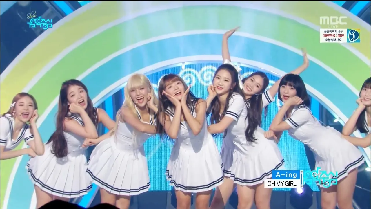 오마이걸_내 얘길 들어봐/OH MY GIRL_A-ing/교차편집_Stage Mix 1080p 60f