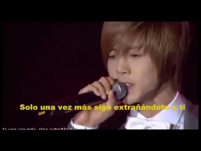 CASI EL PARAISO por Kim Hyun Joong Sub Español)wmv background