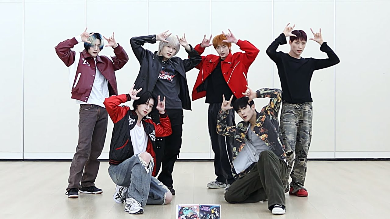 P1Harmony - 'Killin' It' Dance Practice Mirrored background