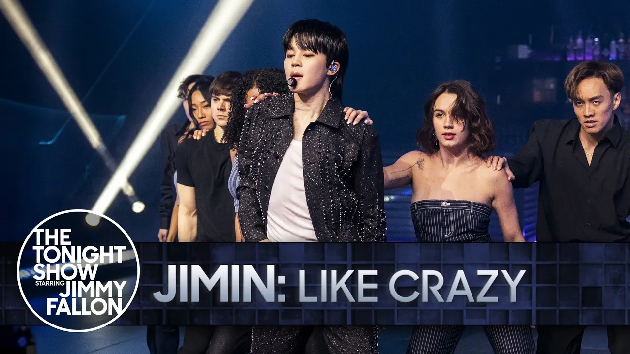 Jimin: Like Crazy | The Tonight Show Starring Jimmy Fallon background