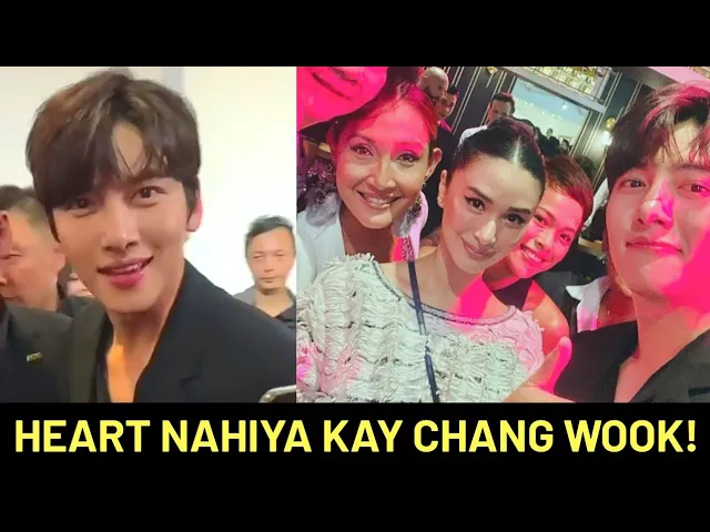 Heart Evangelista NILAPITAN ni Ji Chang Wook Para Magpa-picture! background