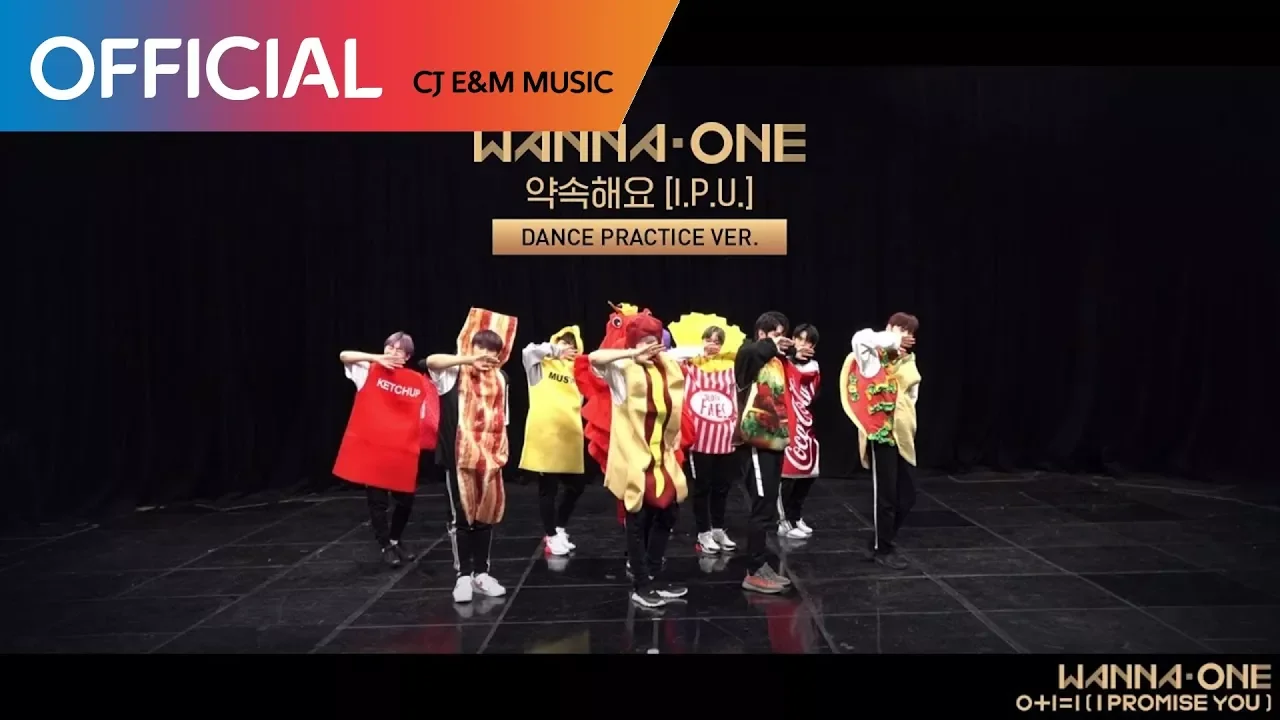Wanna One (워너원) - 약속해요 (I.P.U.) Practice Ver. background