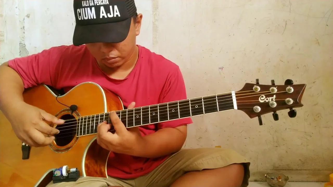 Kiss The Rain (Yiruma) - COVER gitar background