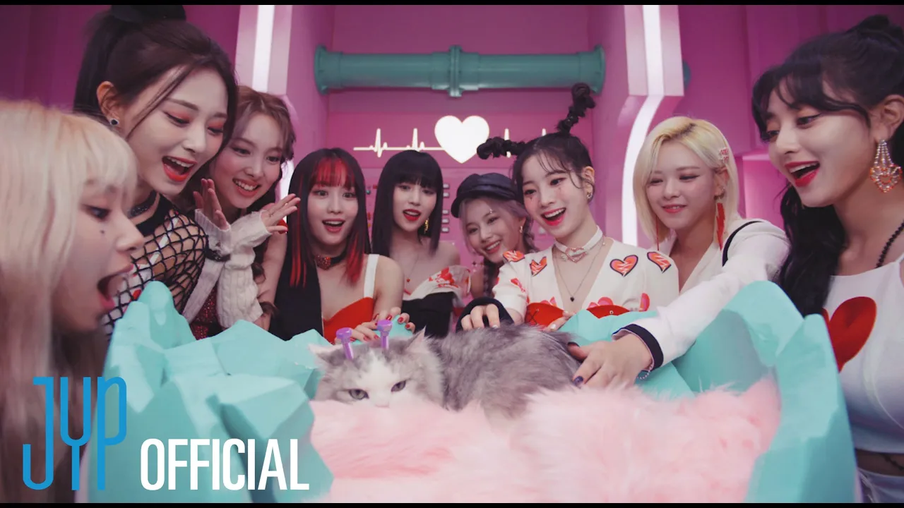 TWICE “SCIENTIST” M/V background