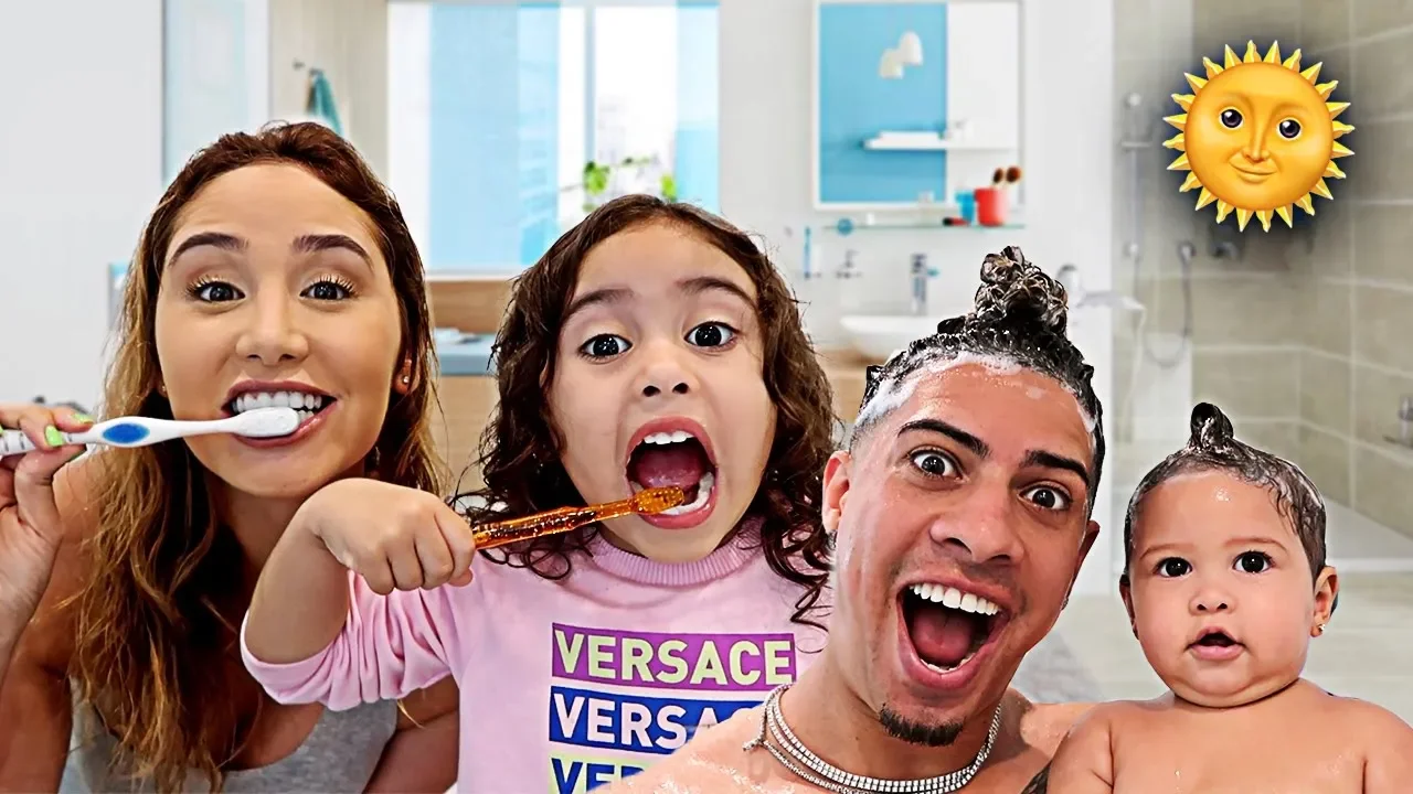 THE ACE FAMILY MORNING ROUTINE!!!