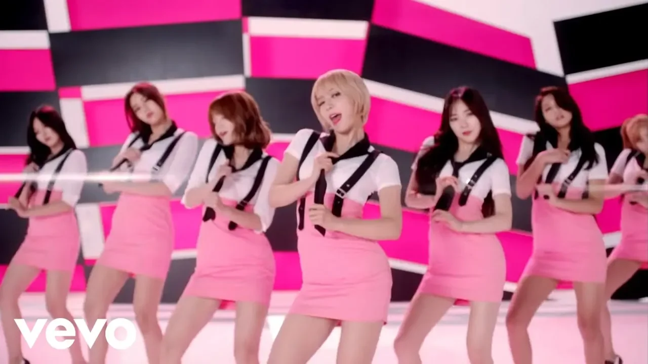 AOA - 「Oh BOY(Dance Version)」Music Video background