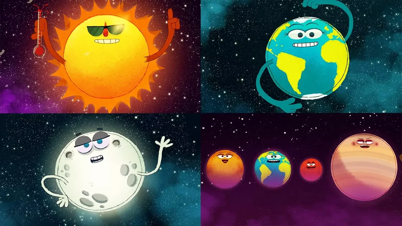 StoryBots Outer Space | Planets, Sun, Moon, Earth and Stars | Solar System Super Song | Fun Learning