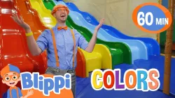 Blippi Learns Colors At Billy Beez ! | Fun and Educational Videos for Kids