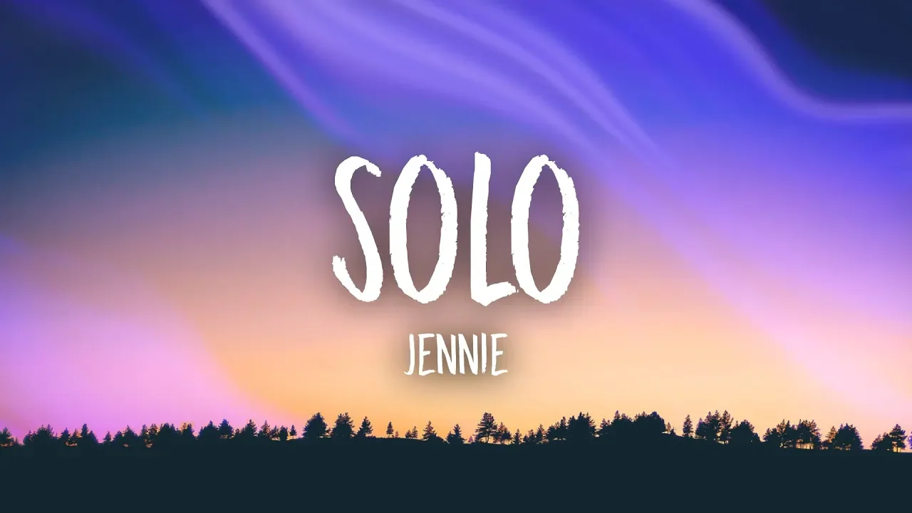 JENNIE - SOLO (Lyrics) background