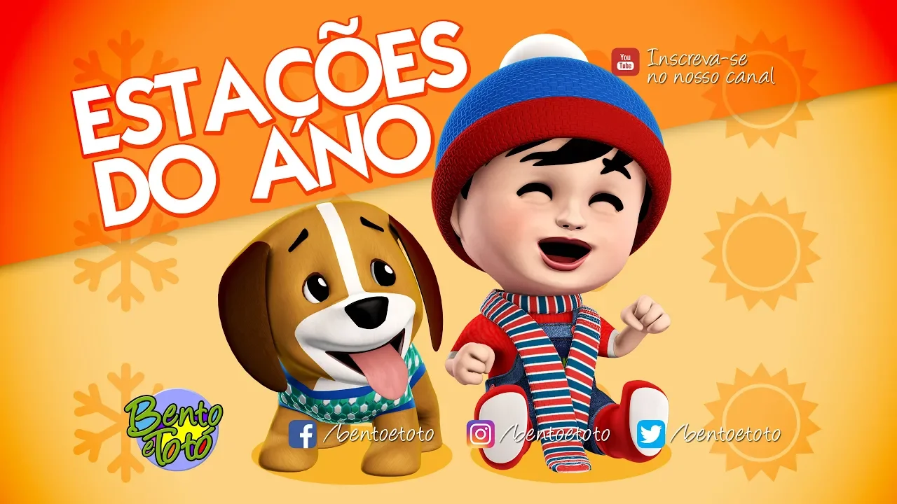Bento e Totó - Estações do Ano (Desenho Infantil)