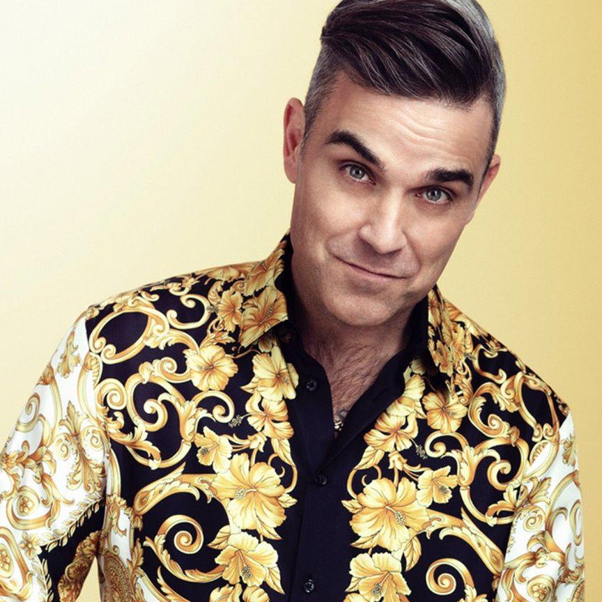 actor Robbie Williams large photo