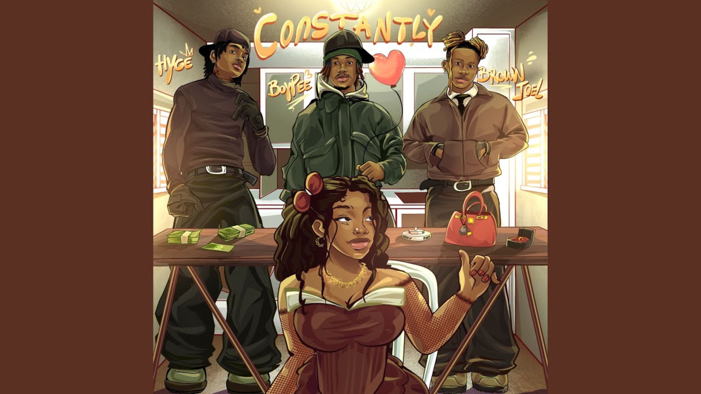 Hyce - Constantly (w/ BoyPee, Brown Joel)