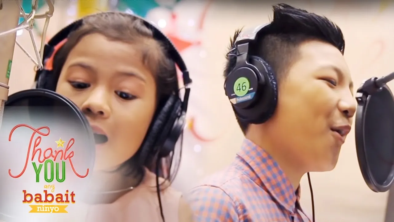 ABS-CBN Christmas Station ID 2014 "Thank You, Ang Babait Ninyo" Lyric Video background