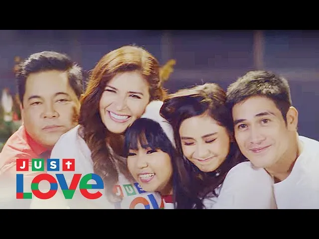 ABS-CBN Christmas Station ID 2017 “Just Love Ngayong Christmas” Recording Lyric Video background