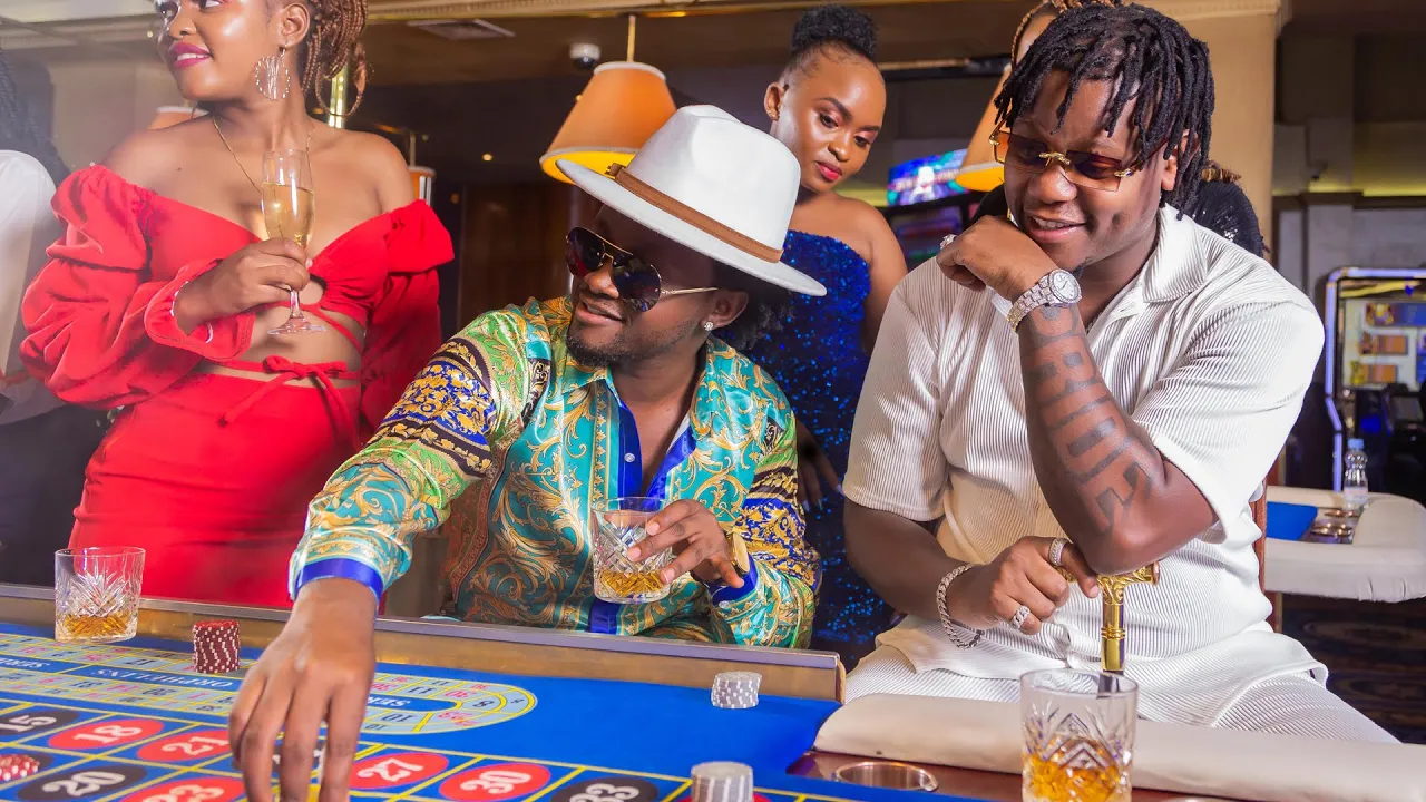 BAHATI & BRUCE MELODIE - DIANA (Official Music Video) background