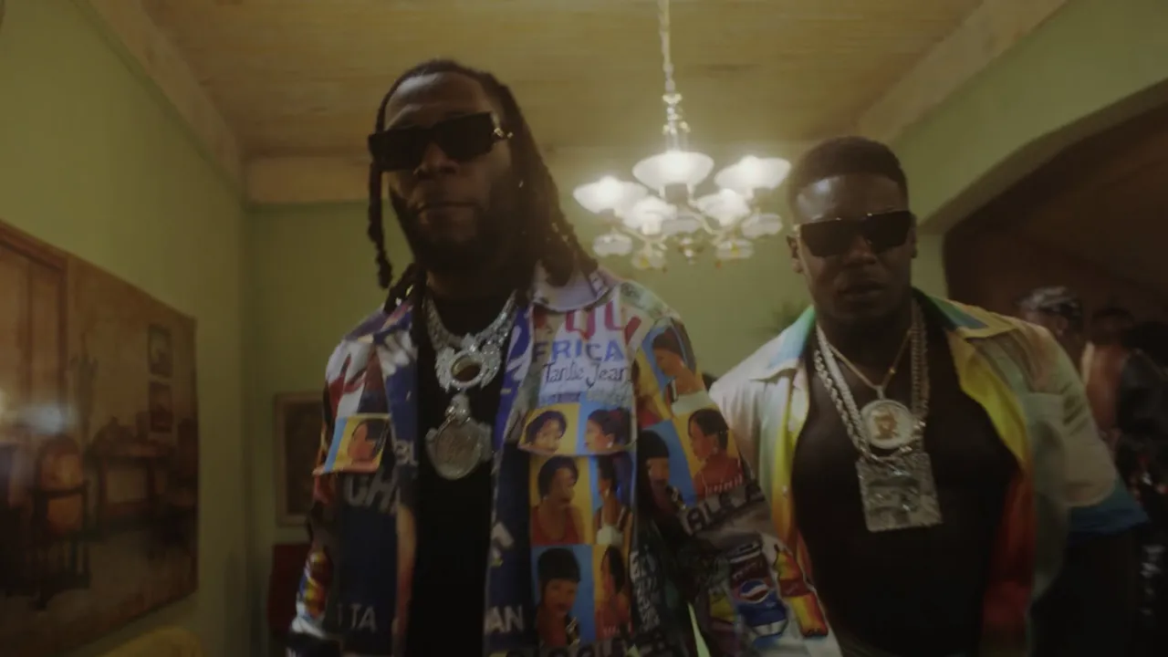 MIST feat Burna Boy - Rollin (Official Video) background